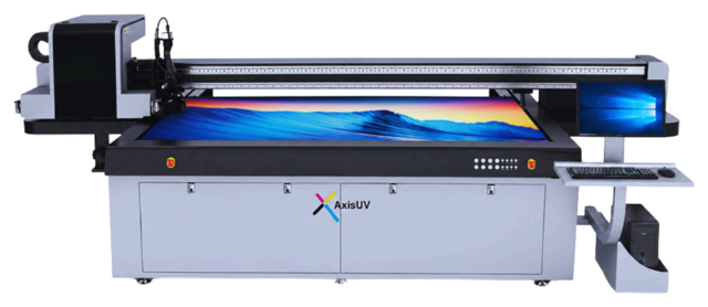 Axis Flashjet Primus UV flatbed printer